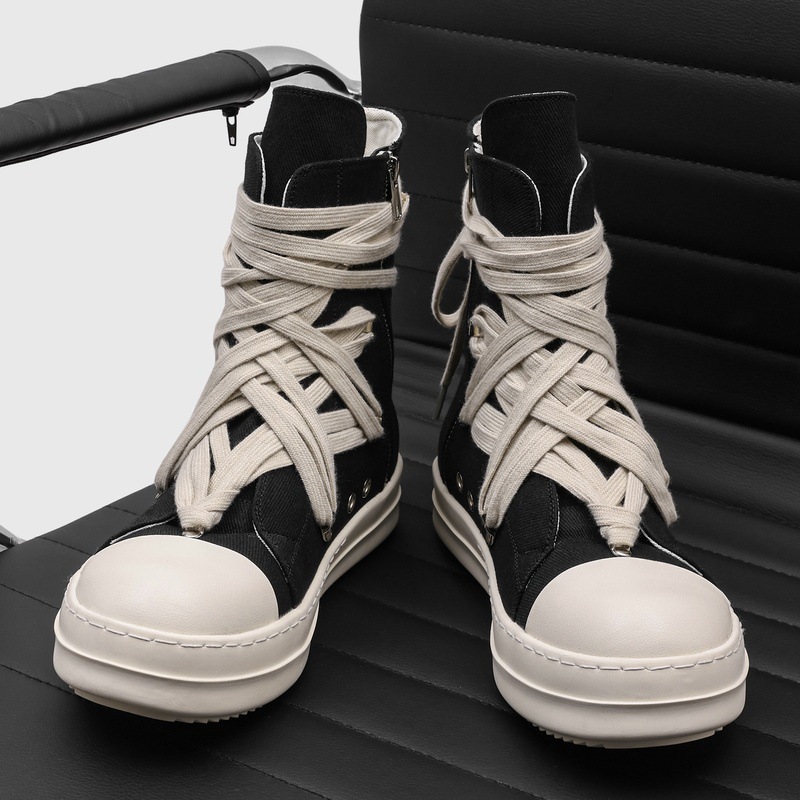 Men Shoes Trends - Высококачественные мужские высокие кеды из канваса