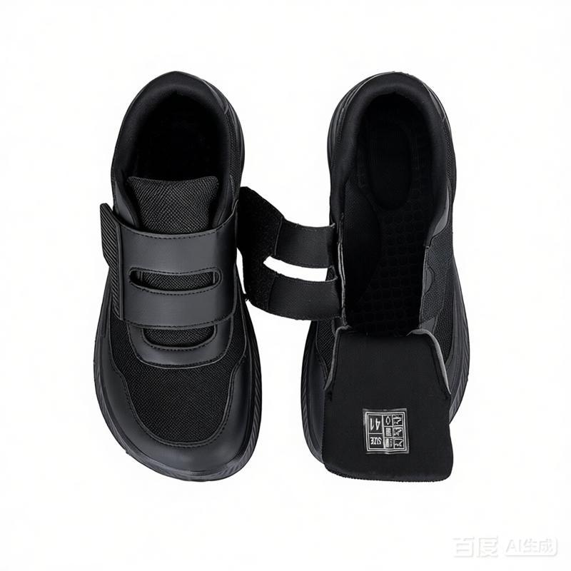 Men'S Shoes Diabetic - Регулируемые туфли с широким носком для