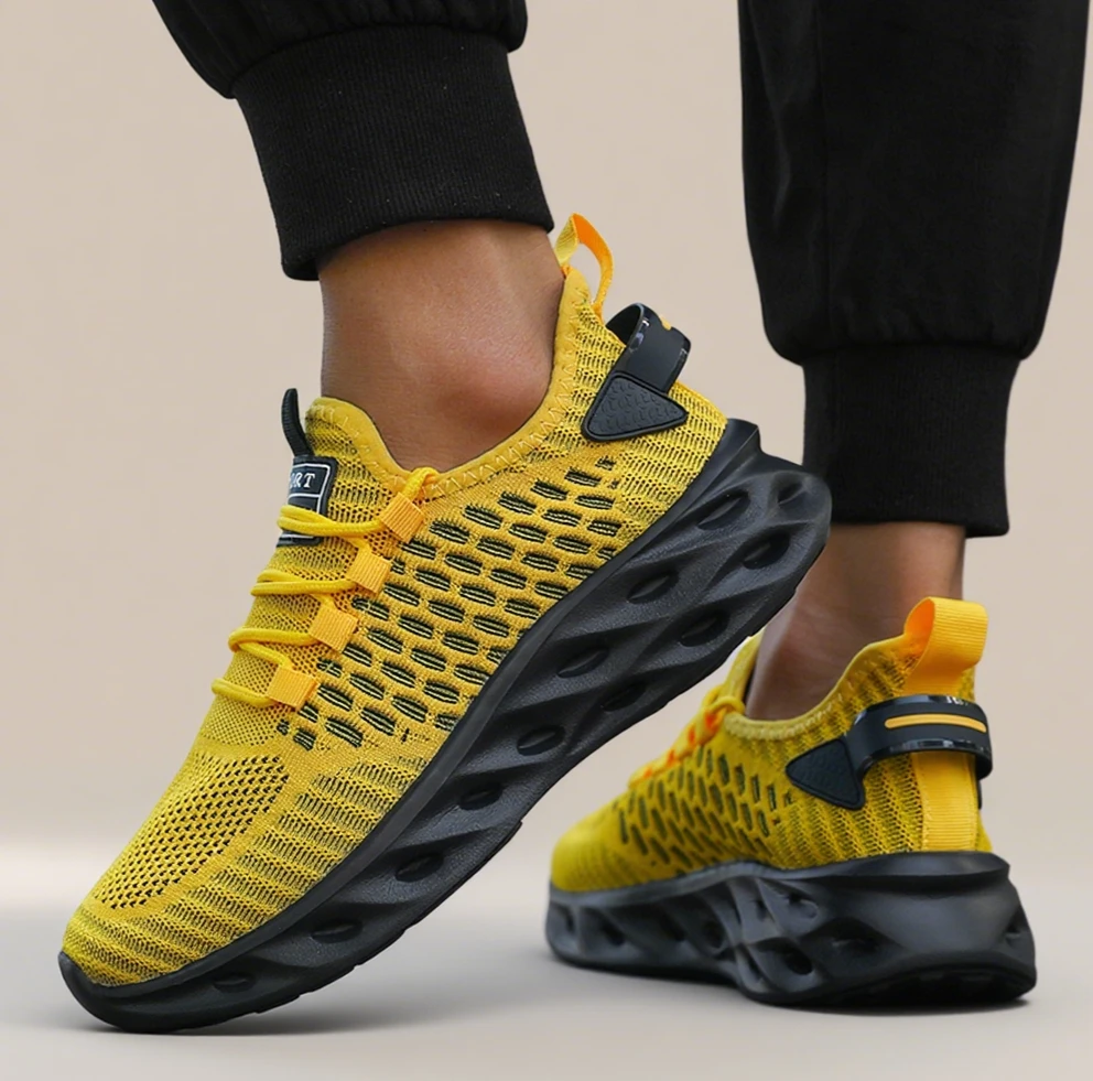 Men'S Shoes For Gym - Мужская прогулочная обувь дышащая, легкая, модная,