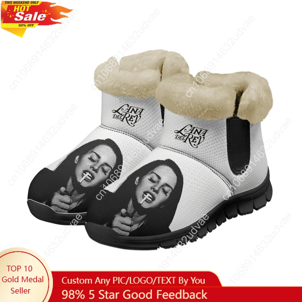 Men'S Shoes No Laces - Плюшевые кроссовки-ботинки Lana Del Rey для