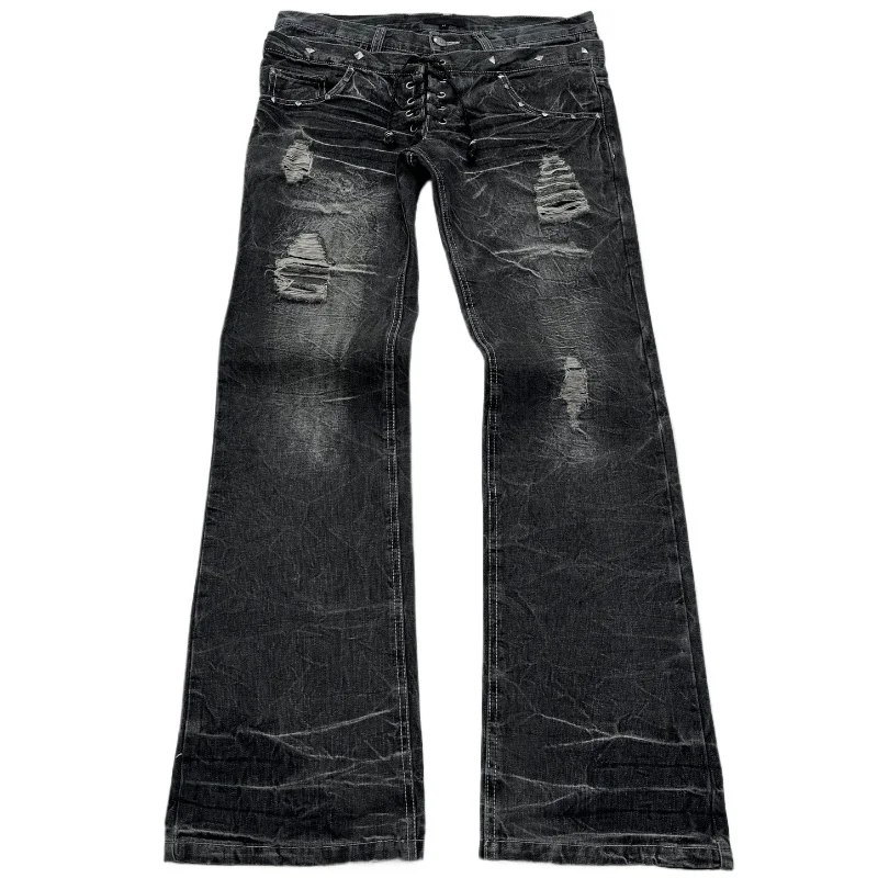 Men Shoes Jeans - Модные уличные джинсы с двойной талией