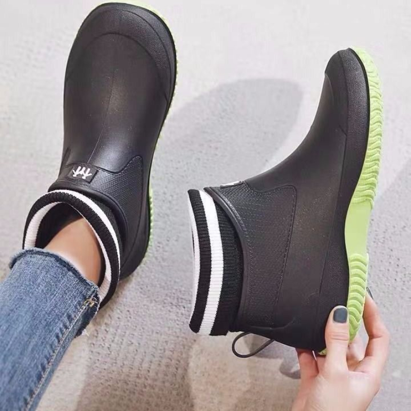 Men Shoes Offer - Мягкие мужские резиновые сапоги для молодых,