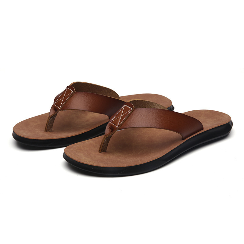 Men Shoes Everyday - Новые итальянские кожаные шлепанцы для мужчин,