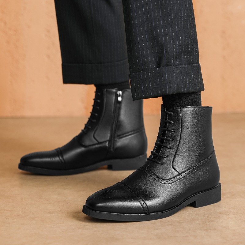 Men Shoes Classic - Роскошные мужские ботинки, новые кожаные туфли