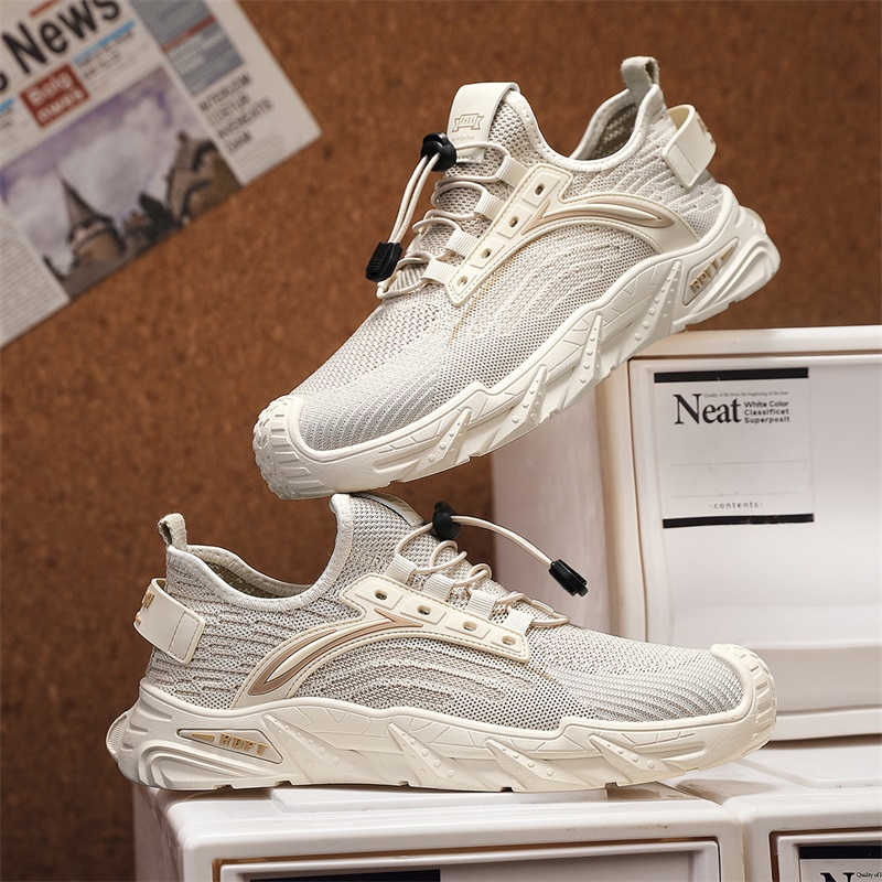 Men'S Shoes For Gym - Мужские кроссовки из ПУ кожи на