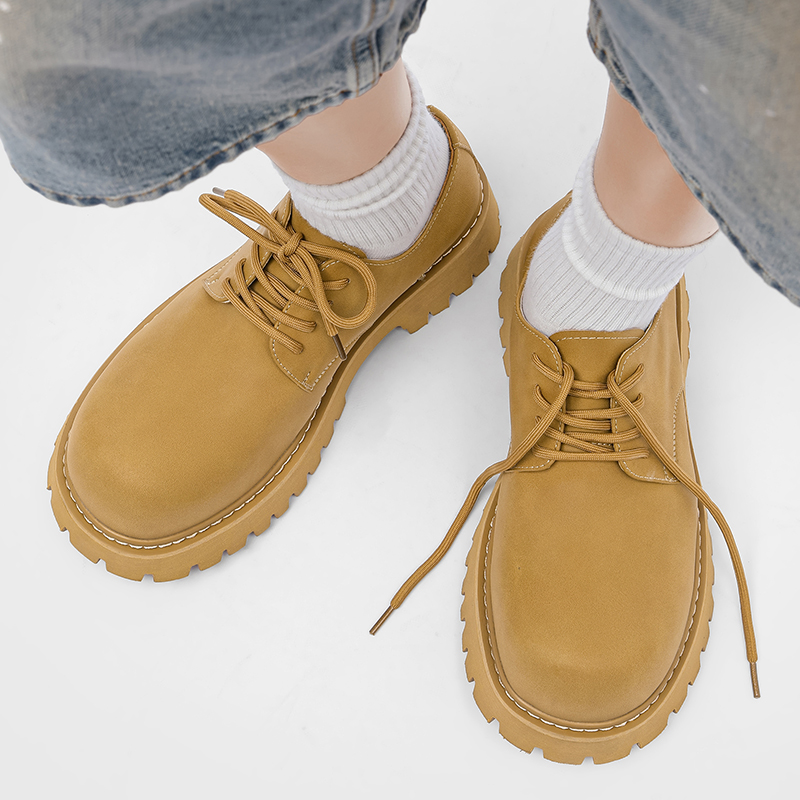 Men Shoes Classic - Мужские демисезонные туфли на толстой подошве,