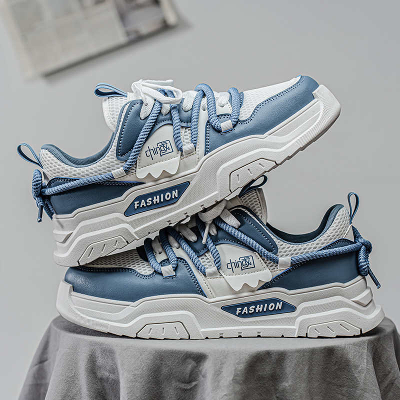 Men Shoes Type - Zimni минималистичные кроссовки на плоском каблуке,