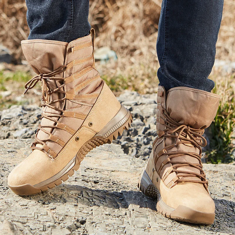 Men Shoes Eu To Us Size - Популярные тактические ботинки для пустыни с