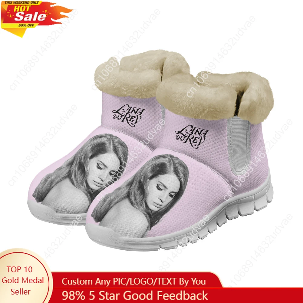 Men'S Shoes No Laces - Плюшевые кроссовки-ботинки Lana Del Rey для