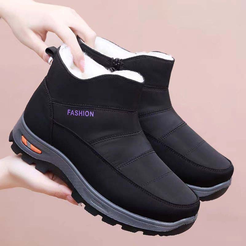 Men Shoes Classic - Зимние мужские ботинки, утепленная плюшевая теплая