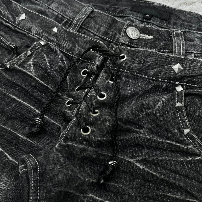 Модные уличные джинсы с двойно – обзор и цена Men Shoes Jeans