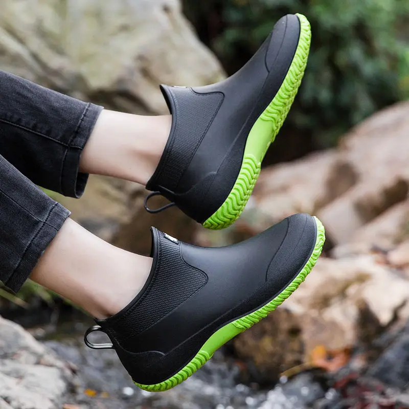 Мягкие мужские резиновые сапог – обзор и цена Men Shoes Offer