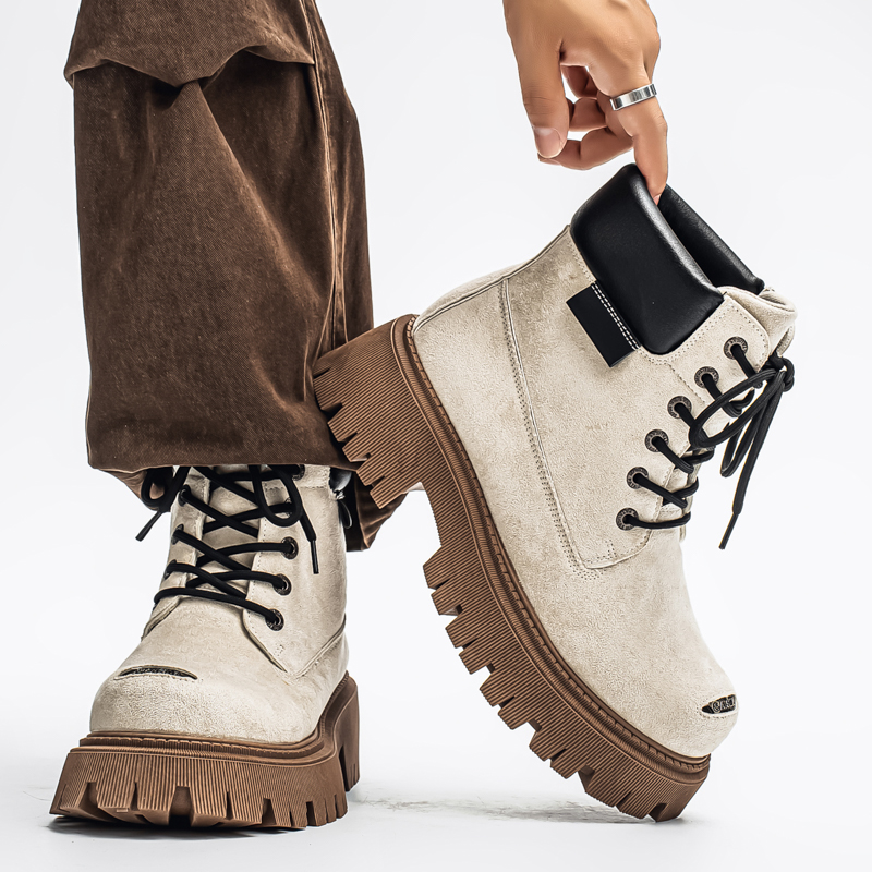 Классические высокие ботинки и – обзор и цена Men'S Shoes No Laces