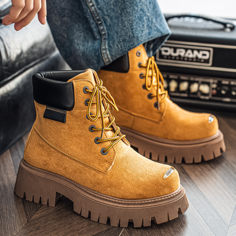 Классические высокие ботинки и – обзор и цена Men'S Shoes No Laces