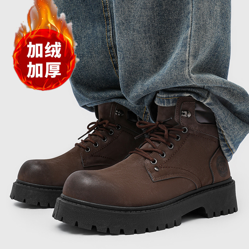Мужские ботинки, новые зимние  – обзор и цена Men Shoes Everyday