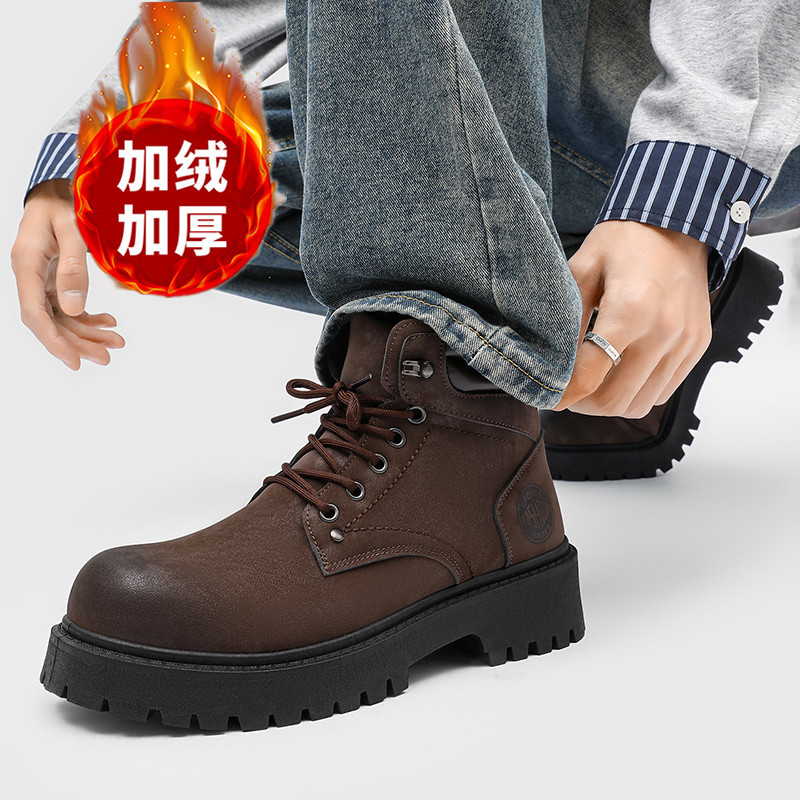 Мужские ботинки, новые зимние  – обзор и цена Men Shoes Everyday