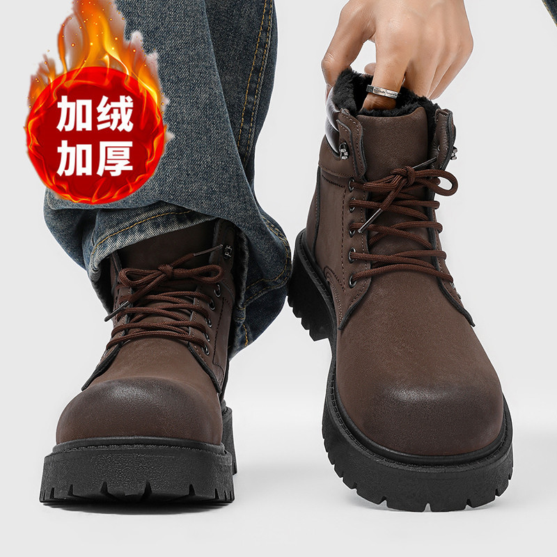 Мужские ботинки, новые зимние  – обзор и цена Men Shoes Everyday