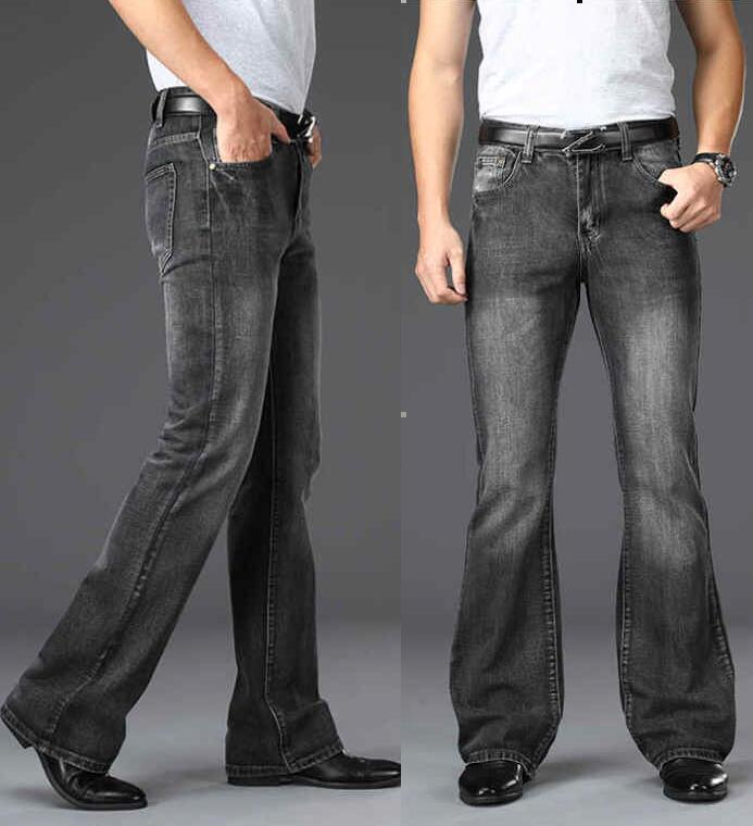Джинсы-клеш мужские свободного – обзор и цена Men Shoes Jeans