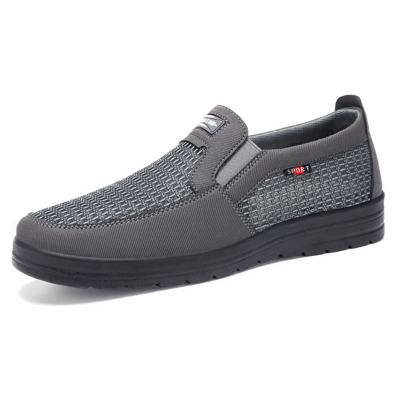Мужские слипоны из дышащей сет – обзор и цена Men Shoes Loafers