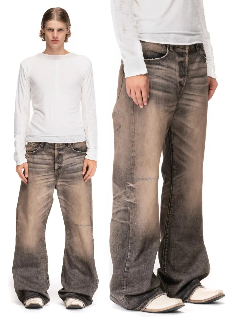 Выцветшие, потертые, с эффекто – обзор и цена Men Shoes Jeans