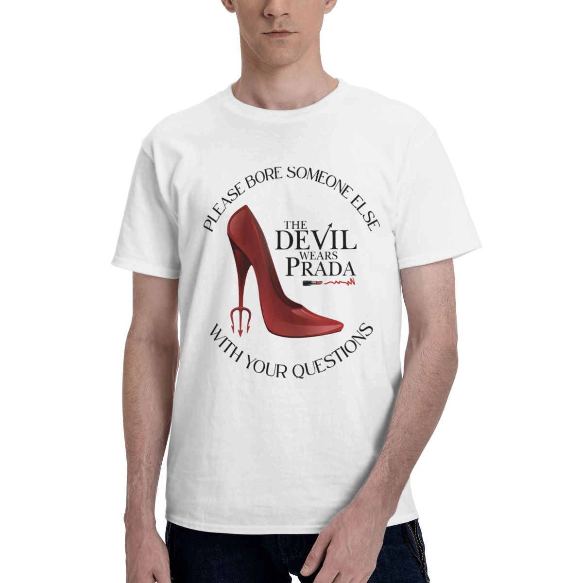 Мужская красная футболка на вы – обзор и цена Men Shoes Prada