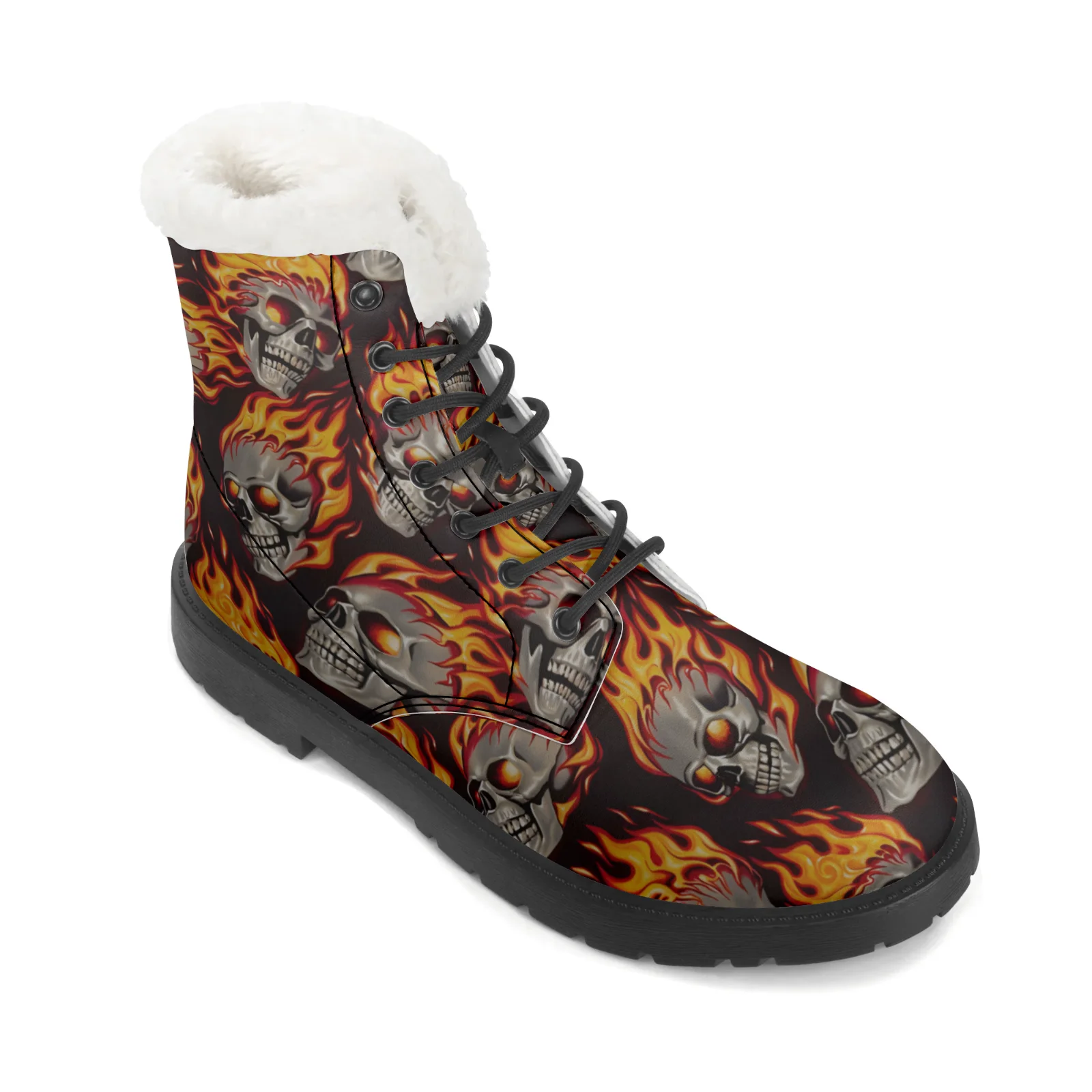 Сапоги для снега с узором «Огн – обзор и цена Men Shoes Eu To Us Size