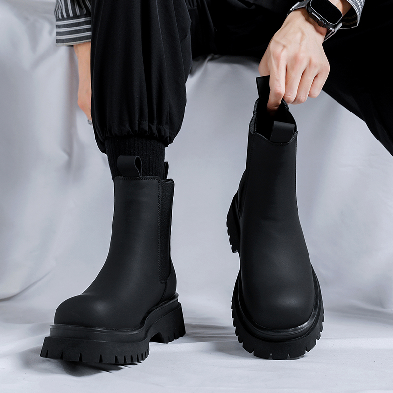 Мужские черные высокие ботинки – обзор и цена Men Shoes Type