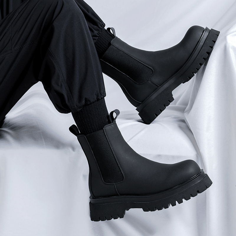 Мужские черные высокие ботинки – обзор и цена Men Shoes Type