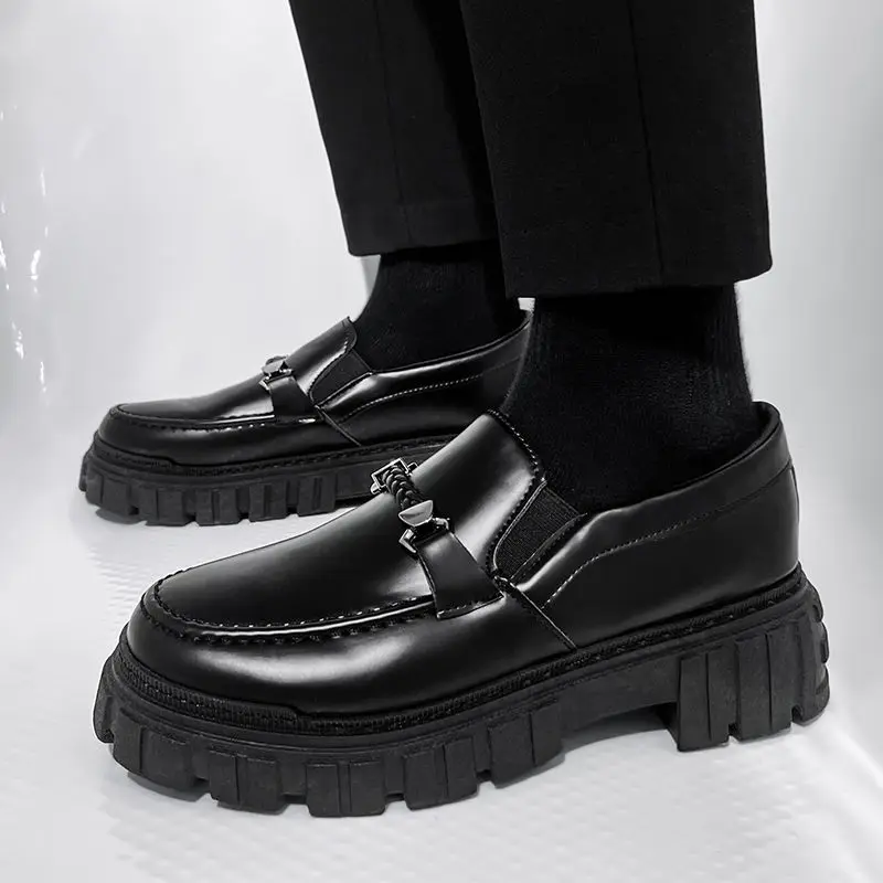 Мужские кожаные лоферы на плат – обзор и цена Men Shoes Prada