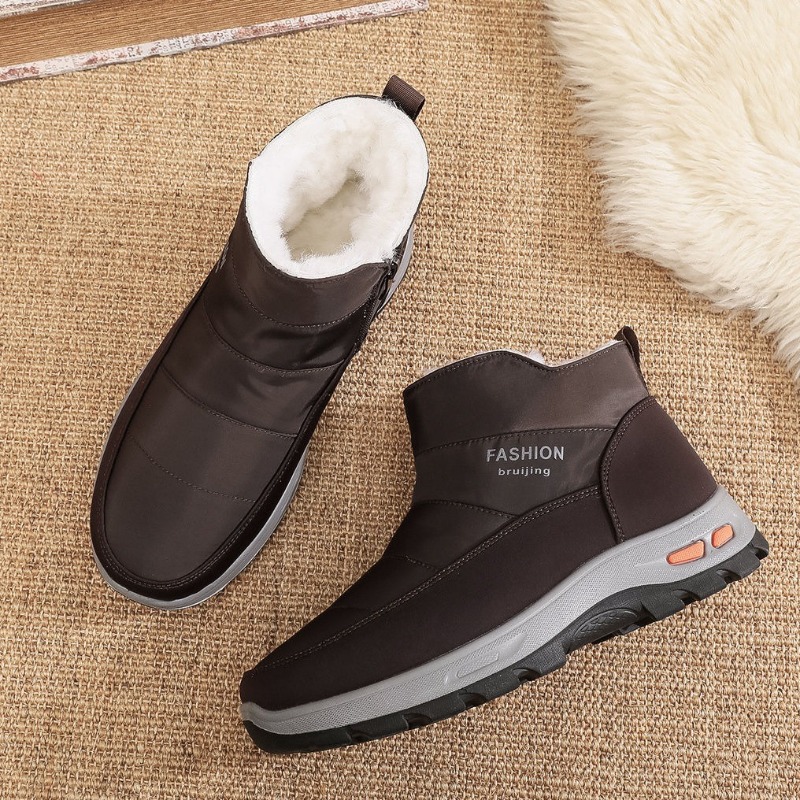 Зимние мужские ботинки, утепле – обзор и цена Men Shoes Classic