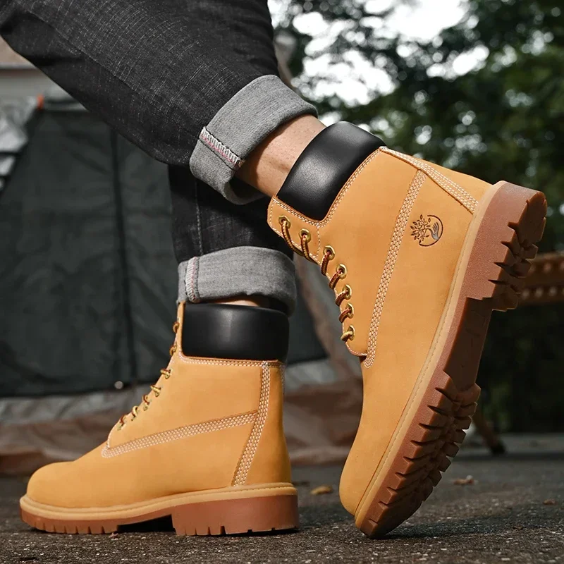 Сапоги Мужские высокие сапоги  – обзор и цена Men'S Shoes No Laces